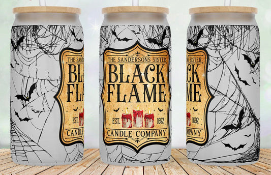 Black Flame Candle Co: Glass Sub Print