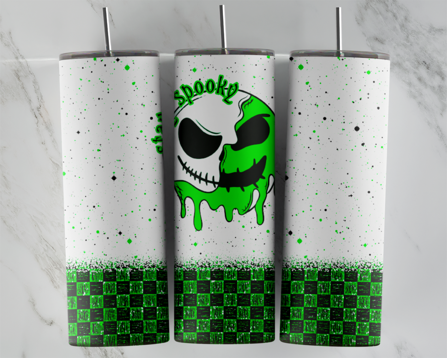 Stay Spooky Jack Drippy: Tumbler Sublimation Transfer