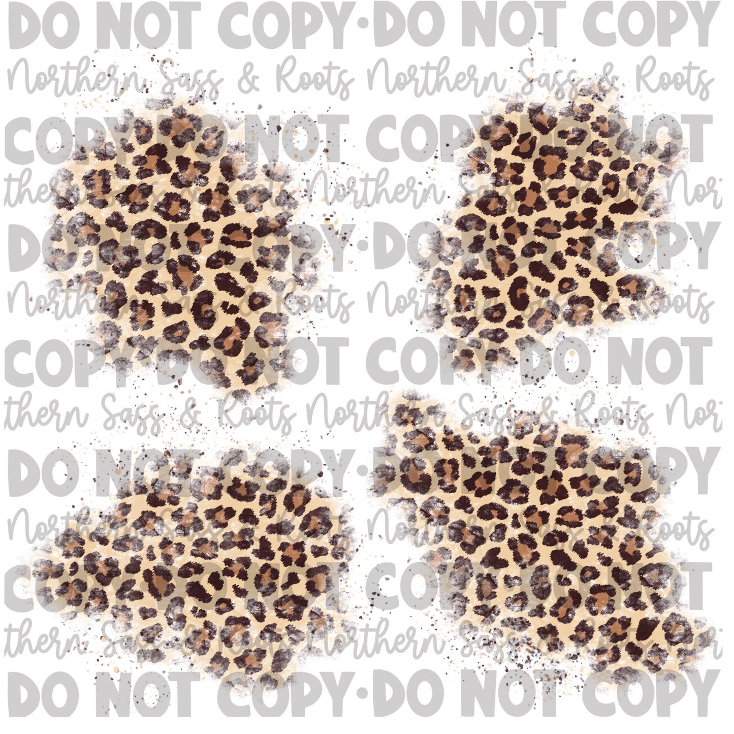 Leopard Print Elements-Sublimation Sheet