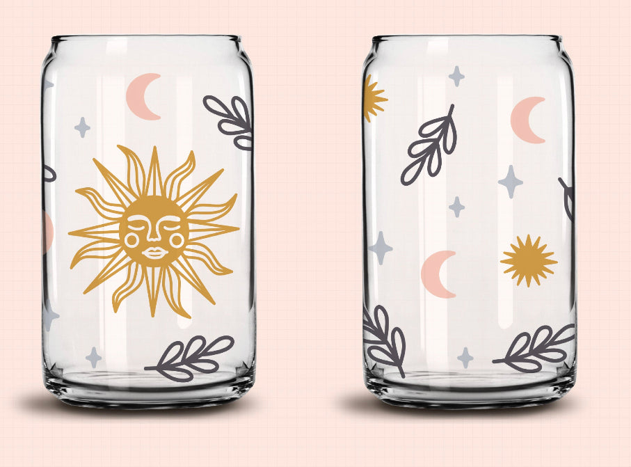 Sun Stars and Moon: Libbey Glass Sub Print