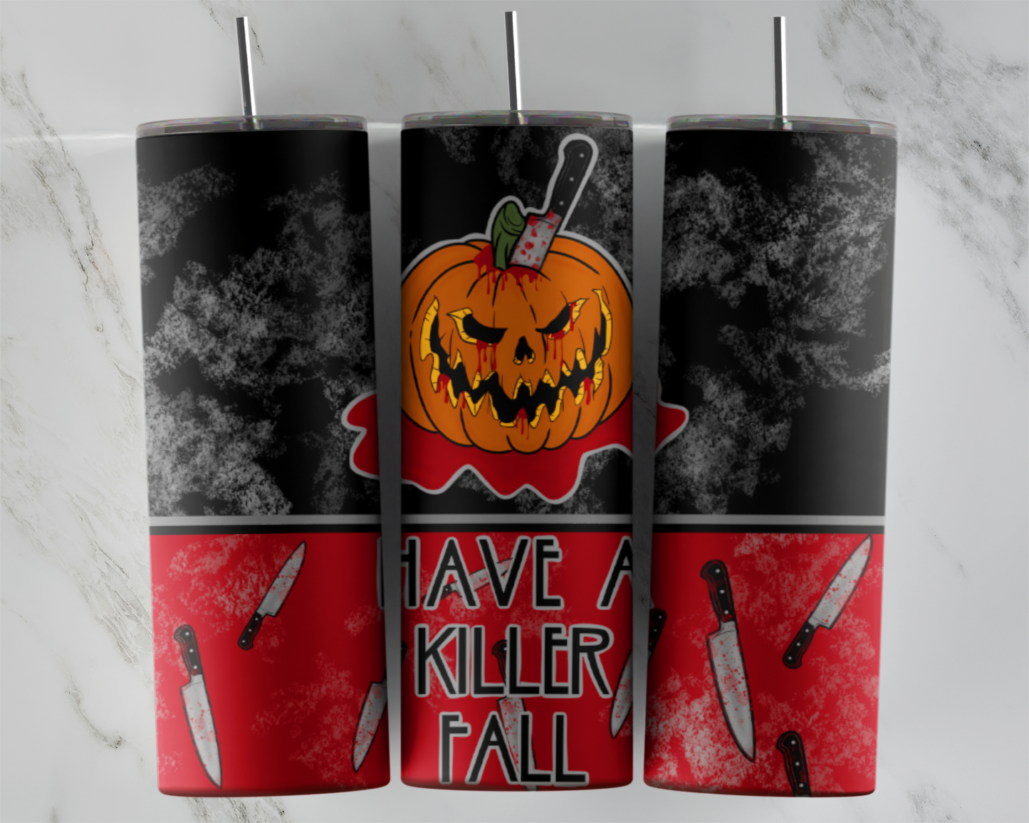 Have A Killer Fall: Tumbler Sub Print