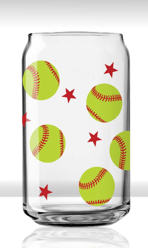 Softball: Libbey Glass Sub Print