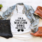 ”I’m A Long Gone Waylon Song On Vinyl” Eric Church: *DTF* Transfer