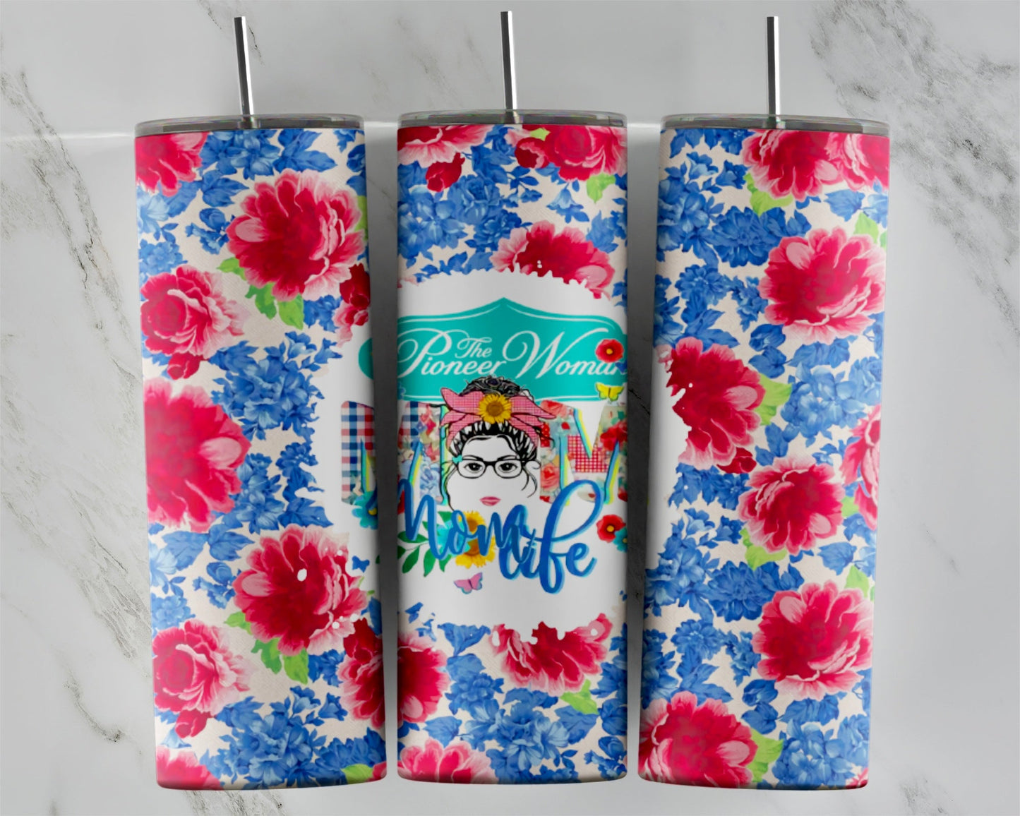 Pioneer Woman V.6: Tumbler Sublimation Transfer