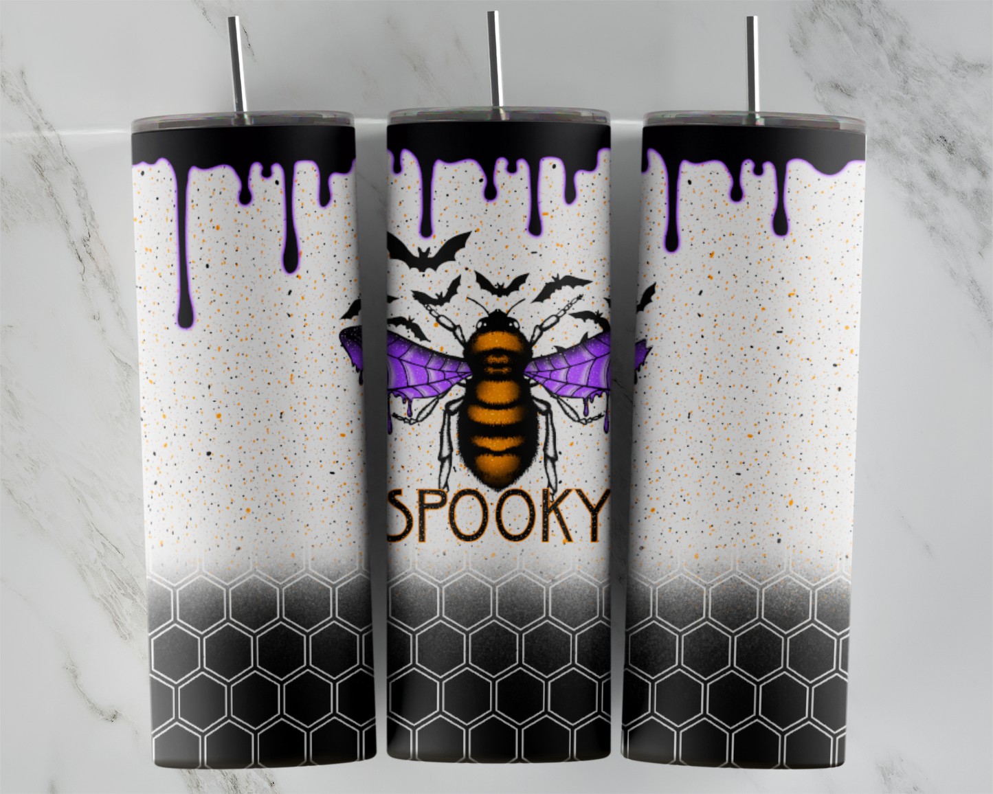 Spooky Bee: Tumbler Sub Print