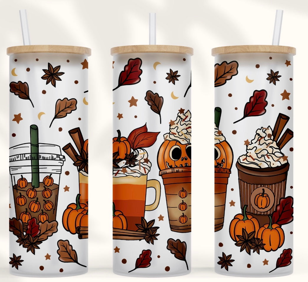 Pumpkin Spice Latte: Tumbler Sub Print