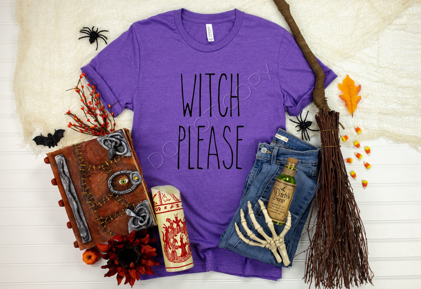 WITCH PLEASE “Rae Dunn inspired”-*DTF* Transfer