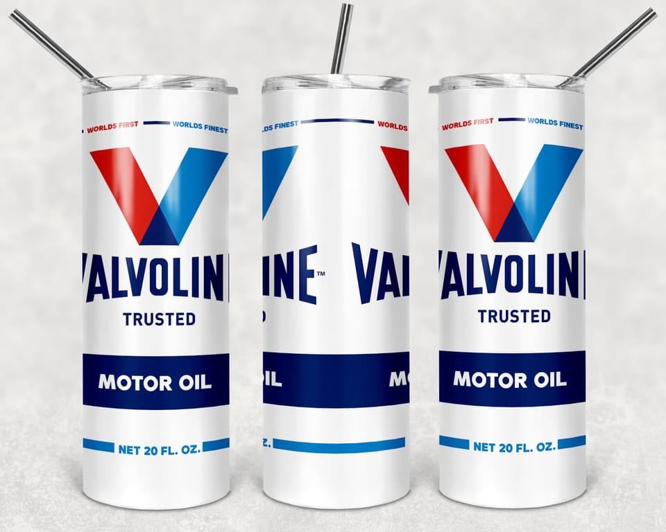 Valvoline (Clean)-Tumbler Sublimation Print