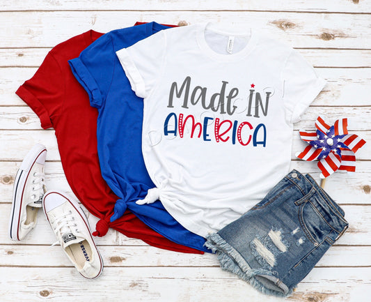 Made In America-*DTF* Transfer