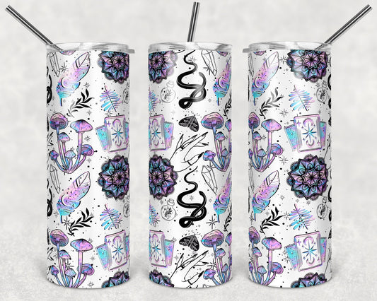 Witchy-Tumbler Sublimation Transfer