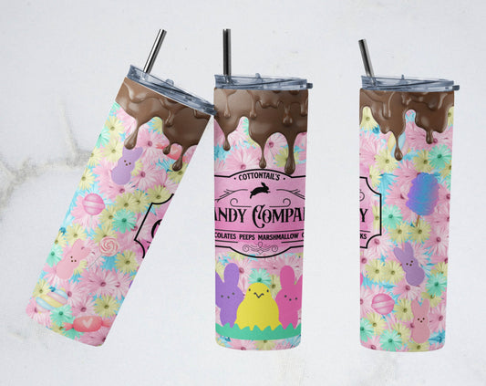 Cottontail’s Candy Company: Tumbler Sub Print