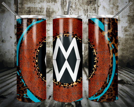 MW (Morgan Wallen Rustic)-Tumbler Sublimation Print