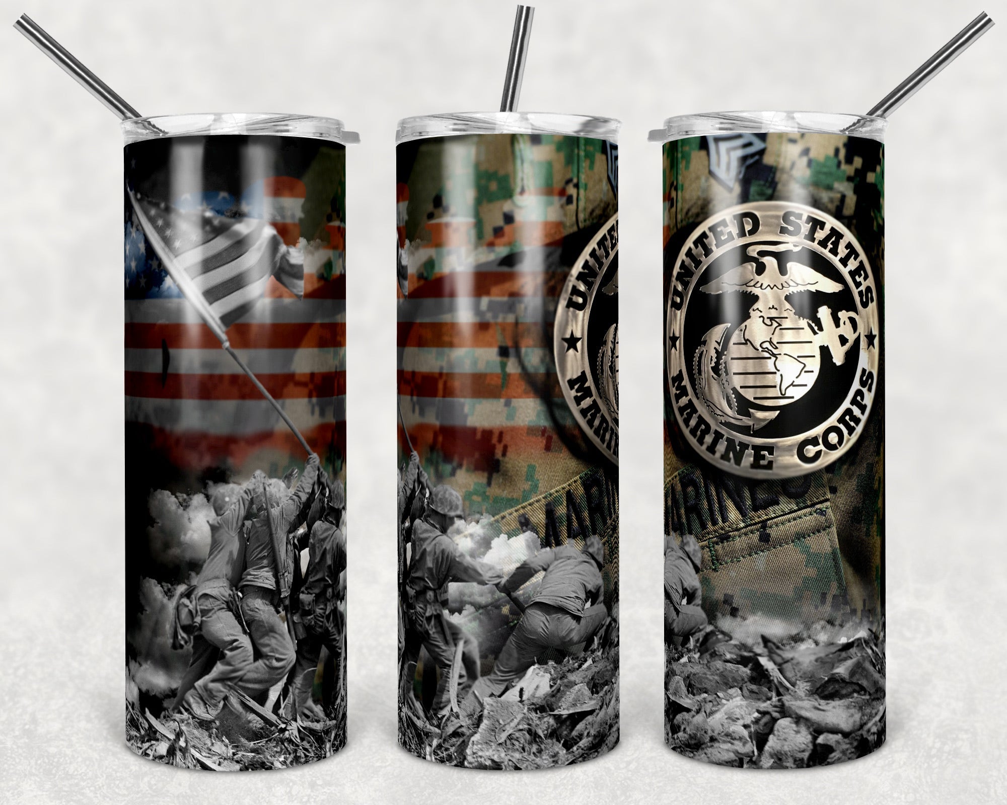 Marine Corps-Tumbler Sublimation Print – NSR Transfers