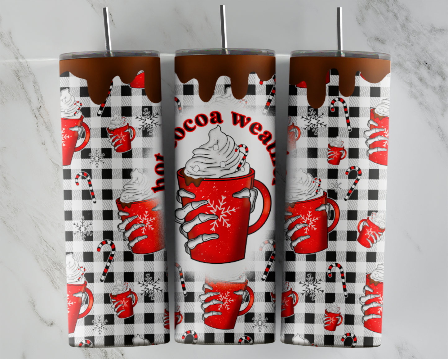 Hot Cocoa Weather: Tumbler Sub Print