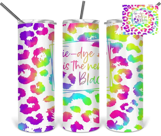 Tie Dye is the New Black-Tumbler Sublimation Print