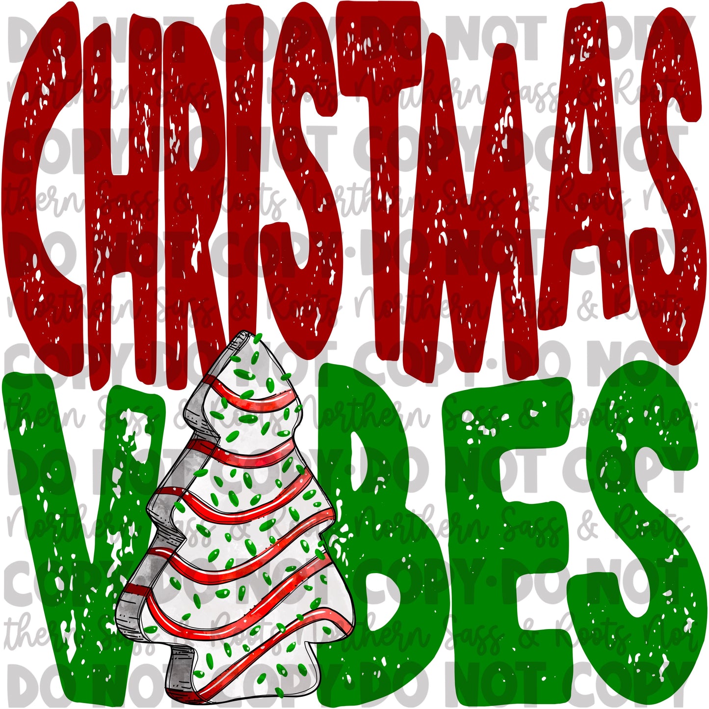 CHRISTMAS VIBES (White Tree): DIGITAL DOWNLOAD