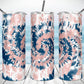 Blue & Pink Tie Dye-Tumbler Sublimation Print