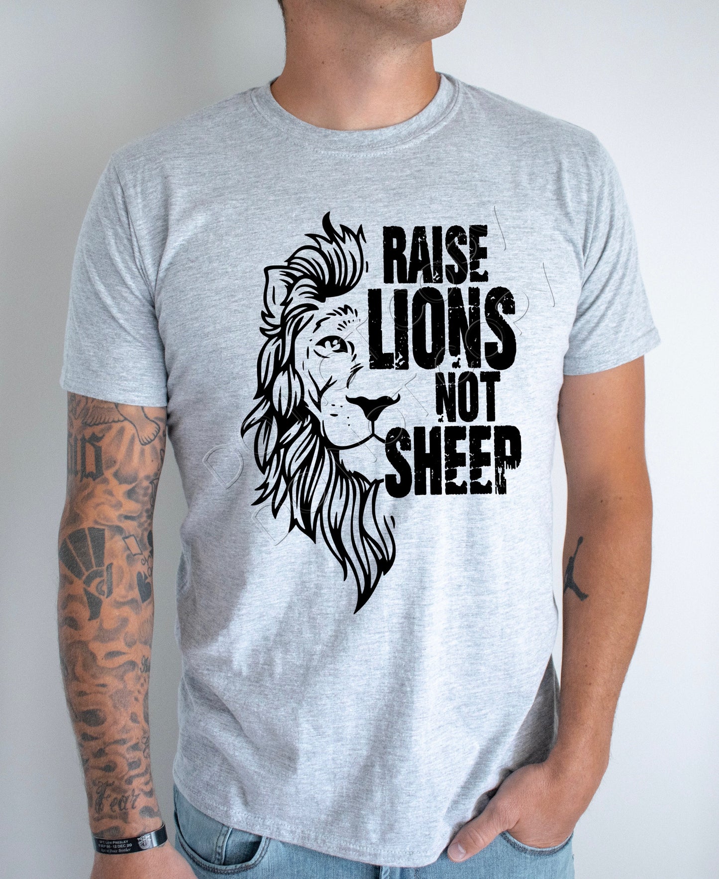 Raise Lions Not Sheet-*DTF* Transfer