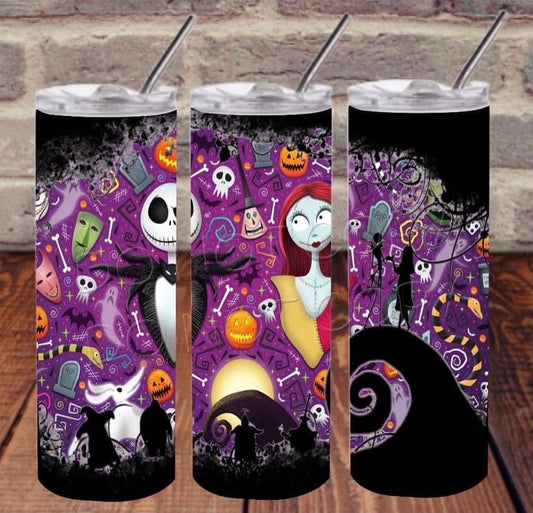 Nightmare Before Christmas-Tumbler Sub Print